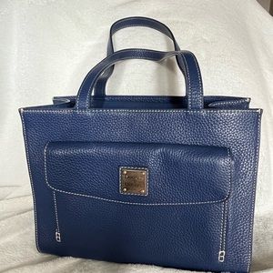 Dooney & Burke Pebble Leather Janine Handbag